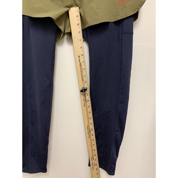 Praise Green 2 In 1 Running Shorts Pants Size XL - Picture 4 of 5